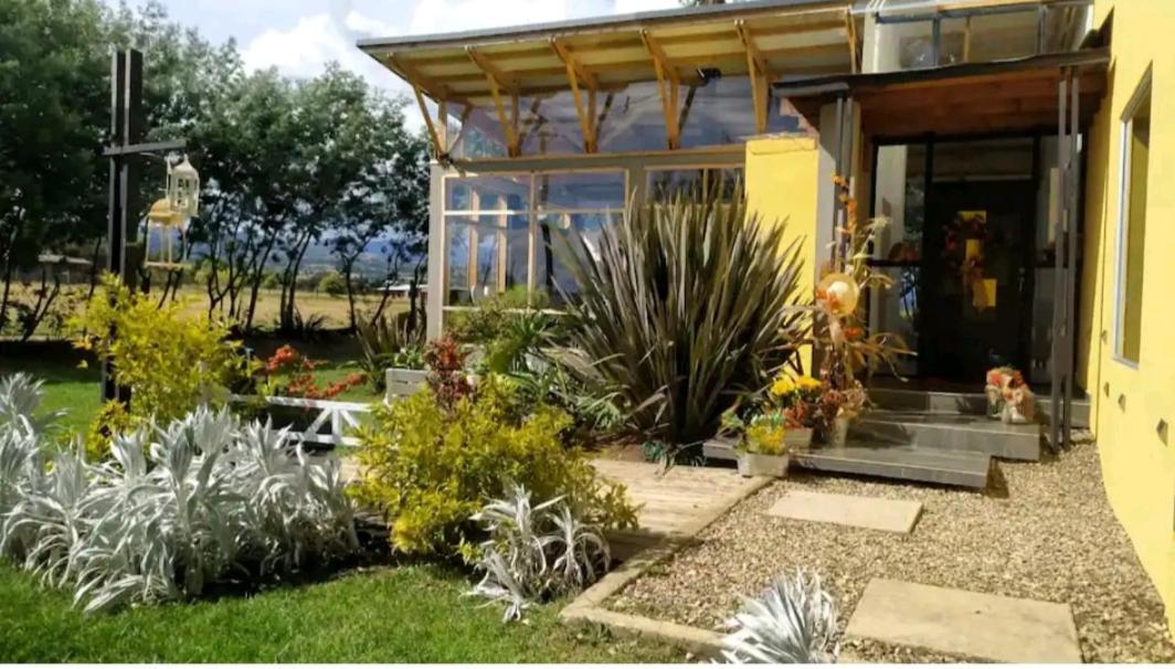 Amonita Casa Campestre, Via Tunja Paipa Villa Eksteriør billede
